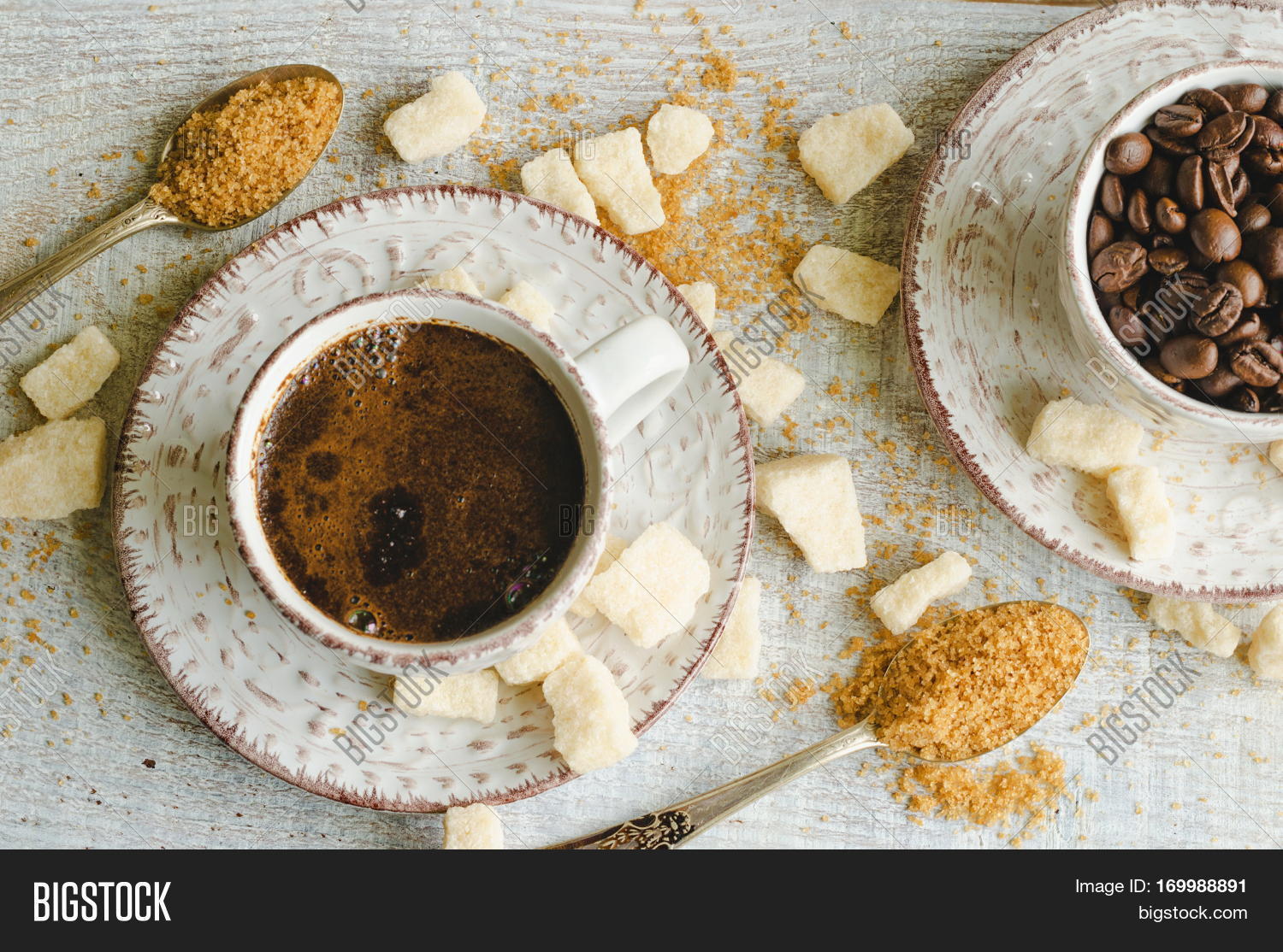 Coffee Small Cup Cane Image & Photo (Free Trial) Bigstock