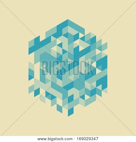 Abstract Vector Illustration. Can Be Used For Design And Presentation.  