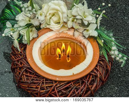 Cemetery Torch