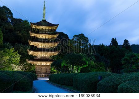 Rurikoji Temple Pagoda