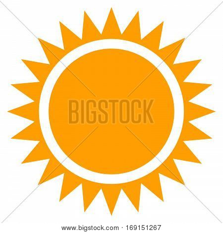 Sun Clip-art, Flat Sun Icon With Edgy Rays