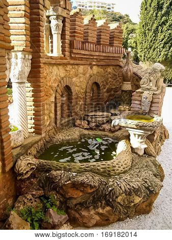 Colomares Castle, Benalmadena, Andalusia, Spain
