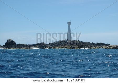 Landscape of the islanders of Formigas, Azores, Portugal