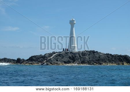 Landscape of the islanders of Formigas, Azores, Portugal