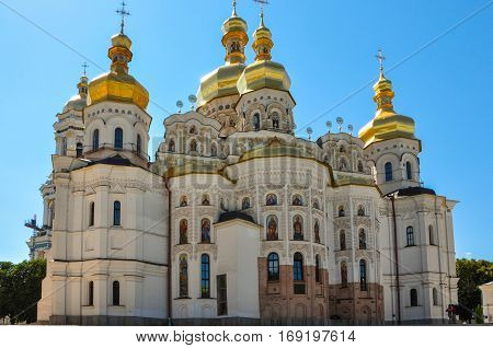 Uspensky Cathedral in Kiev Pechersk Lavra, Kiev, Ukraine