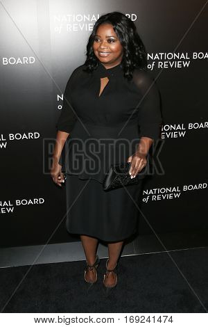 NEW YORK-JAN 4: Actress Octavia Spencer attends the National Board of Review Gala at Cipriani Wall Street in New York on January 4, 2017.