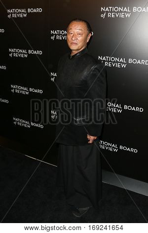 NEW YORK-JAN 4: Actor Cary-Hiroyuki Tagawa attends the National Board of Review Gala at Cipriani Wall Street in New York on January 4, 2017.