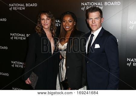 NEW YORK-JAN 4: Producers Lauren Beck, Kimberly Steward and Kevin Walsh attend the National Board of Review Gala at Cipriani Wall Street in New York on January 4, 2017. 