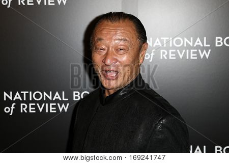NEW YORK-JAN 4: Actor Cary-Hiroyuki Tagawa attends the National Board of Review Gala at Cipriani Wall Street in New York on January 4, 2017.