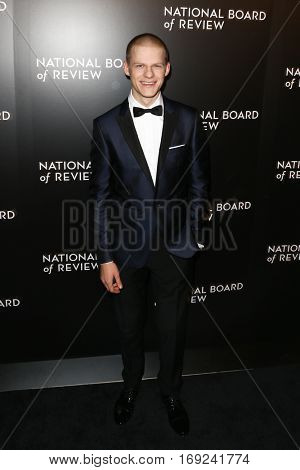 NEW YORK-JAN 4: Actor Lucas Hedges attends the National Board of Review Gala at Cipriani Wall Street in New York on January 4, 2017.