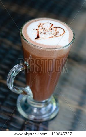 Coffee Latte Heart