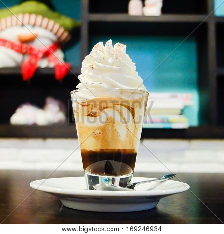 Cafe Con Pana : Espresso With Whipping Cream