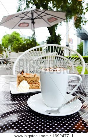 Coffee Break In Garden