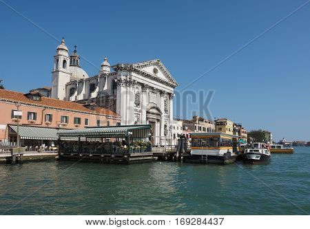 Giudecca Canal In Venice