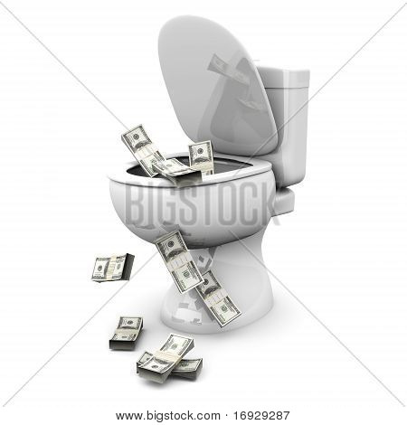 Dollar Toilet
