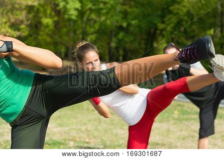 Taebo Side Kicks