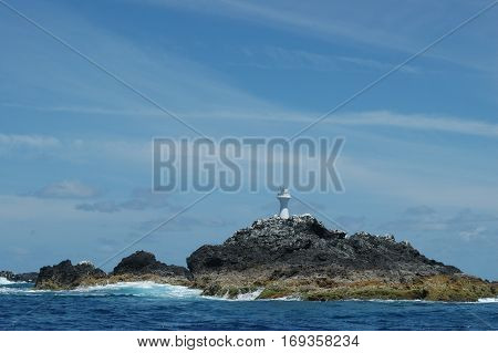 Landscape of the islanders of Formigas, Azores, Portugal