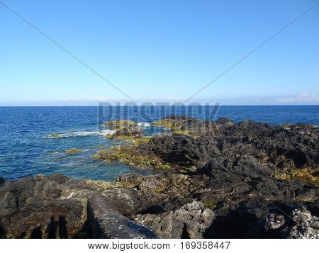 Landscape of the islanders of Formigas, Azores, Portugal