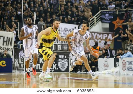 Greek Basket League Game Paok Vs Aris