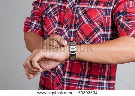 Watch On Wrist