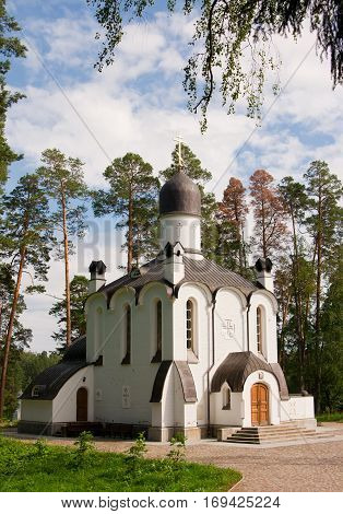 Smolensk monastery on Valaam Island Russia Karelia