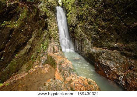 Beautiful nature of Bangpae waterfall at Phuket province Thailand.