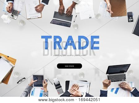 Stock Market Trade Finance Exchange Forex Concept