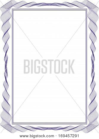 Certificats Frame blank template for a certificate or diploma