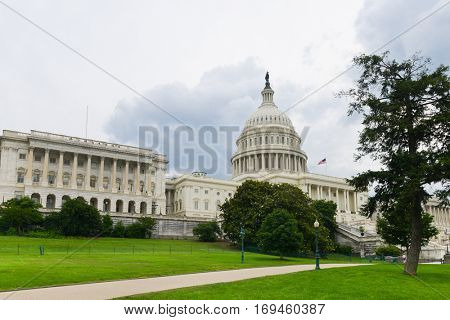 United States Capitol Building in Washington DC USA