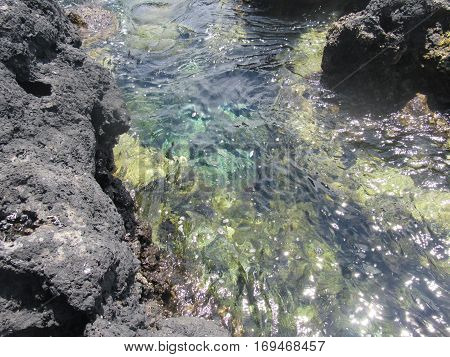 Landscape of the islanders of Formigas, Azores, Portugal