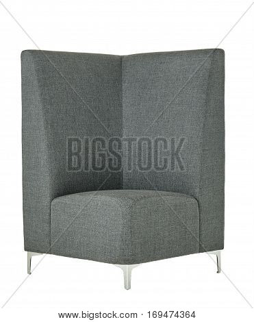 Armchair on a white background single modern design