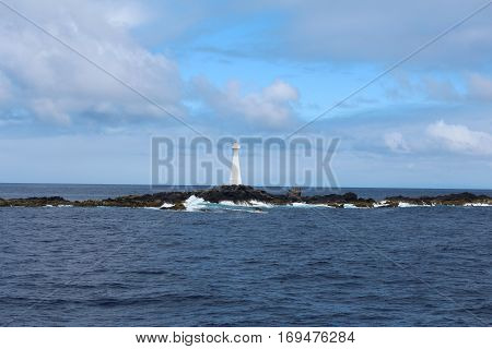 Landscape of the islanders of Formigas, Azores, Portugal