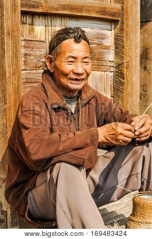 Talking Man In Arunachal Pradesh