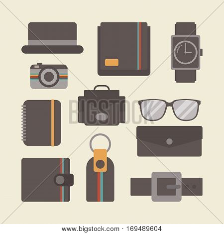 the retro leather gadget set vintage accessories