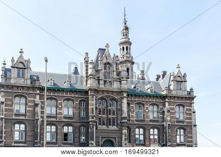 Traditional City Hall at Cental square of Antwerp