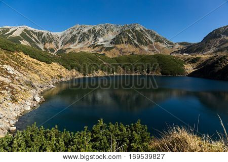 Beautiful Mikurigaike pond 
