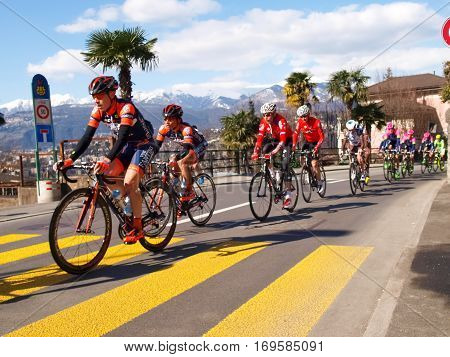 Cycling Race Grand Prix Of Lugano In 2015