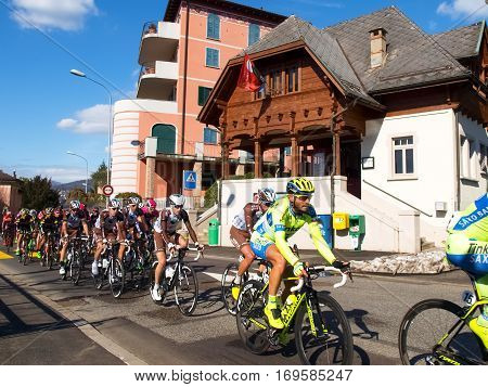 Cycling Race Grand Prix Of Lugano In 2015