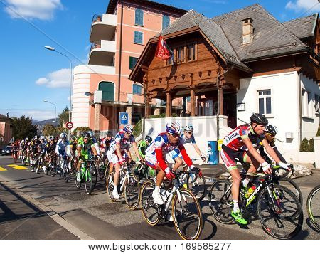 Cycling Race Grand Prix Of Lugano In 2015