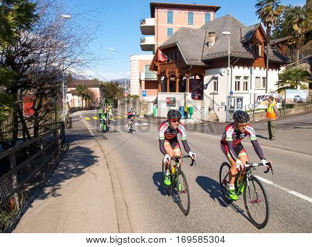 Cycling Race Grand Prix Of Lugano In 2015