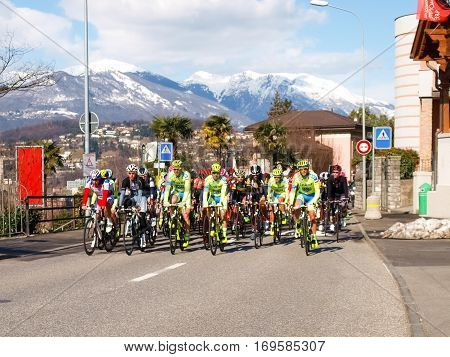 Cycling Race Grand Prix Of Lugano In 2015