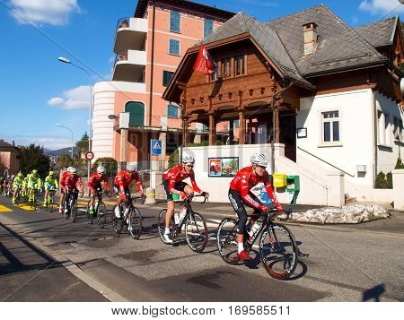Cycling Race Grand Prix Of Lugano In 2015