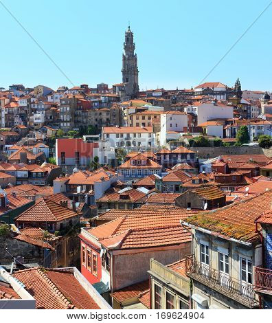 Porto City Top View (potugal).