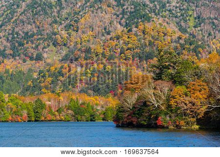 Yuno lake in Nikko