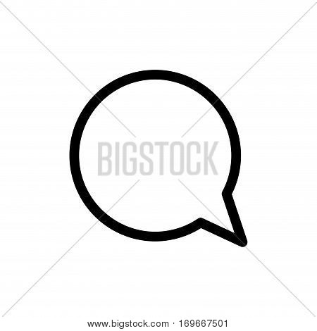 Chat bubble speakbox icon vector illustration graphic design
