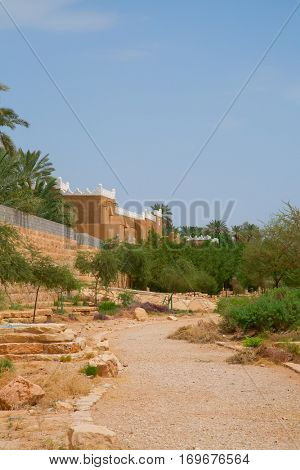 Streets of the old city Diriyah near Ar Riyadh, Kingdom of Saudi Arabia