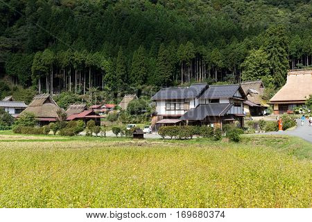 Miyama village in Kyoto city of Japan