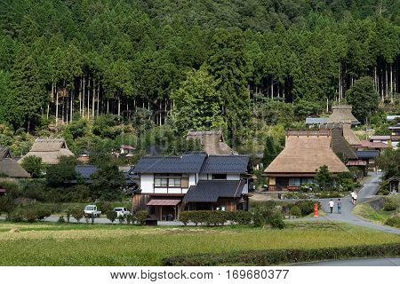 Miyama village in Kyoto city
