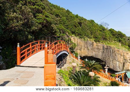 Aoshima Shrine in Aoshima Island