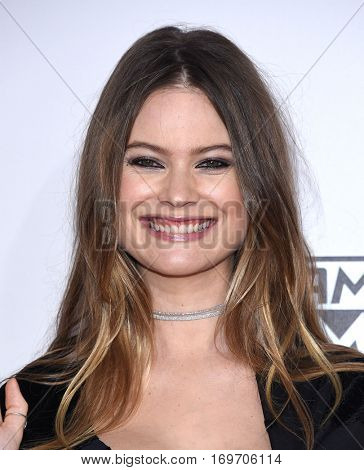 LOS ANGELES - NOV 20:  Behati Prinsloo arrives to the American Music Awards 2016 on November 20, 2016 in Hollywood, CA                
